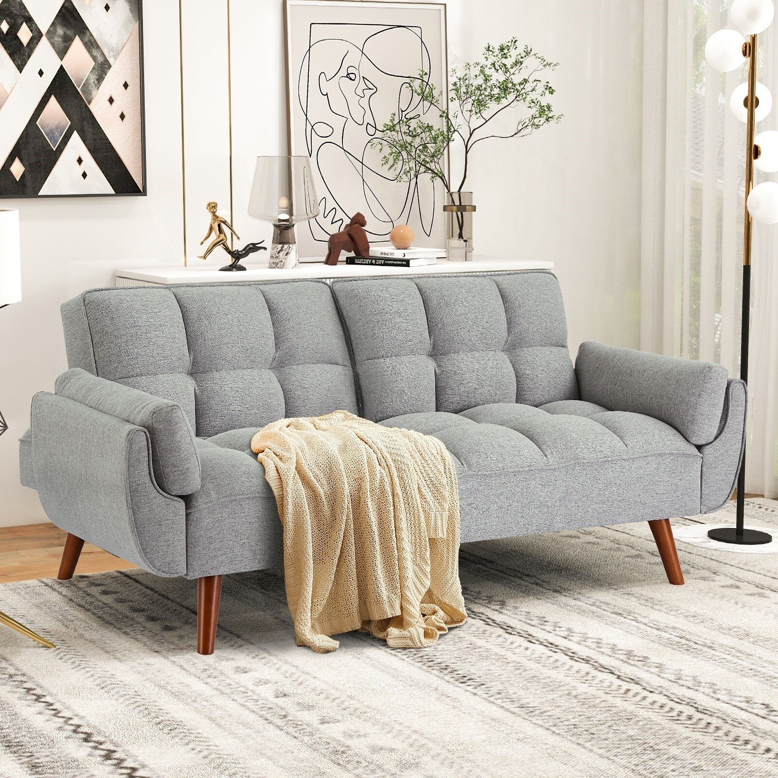 Nettie futon hot sale sofa