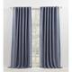 Lauren Ralph Lauren Sallie Blackout Back Tab/Rod Pocket Curtain Panel - 54x108 - Indigo
