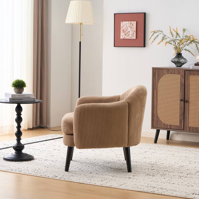 Living Room Corduroy Armchair