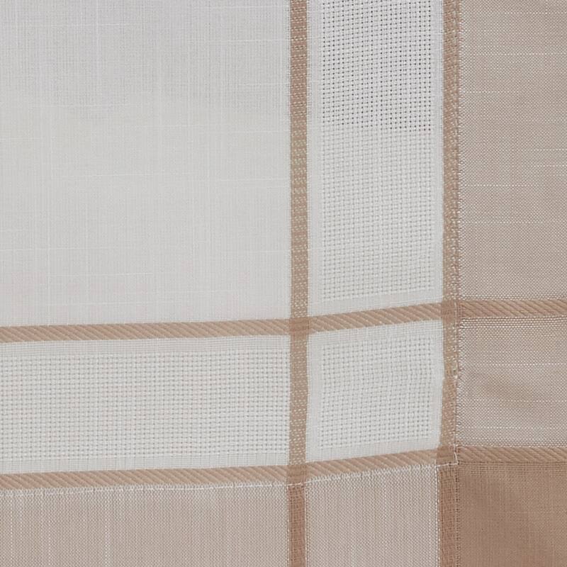 Long Table Runner With Banded Border Design