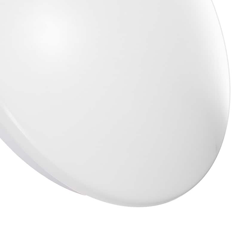 YANSUN Dimmable LED Ceiling Flush Mount Light - 13" Mushroom Shade. - 13in