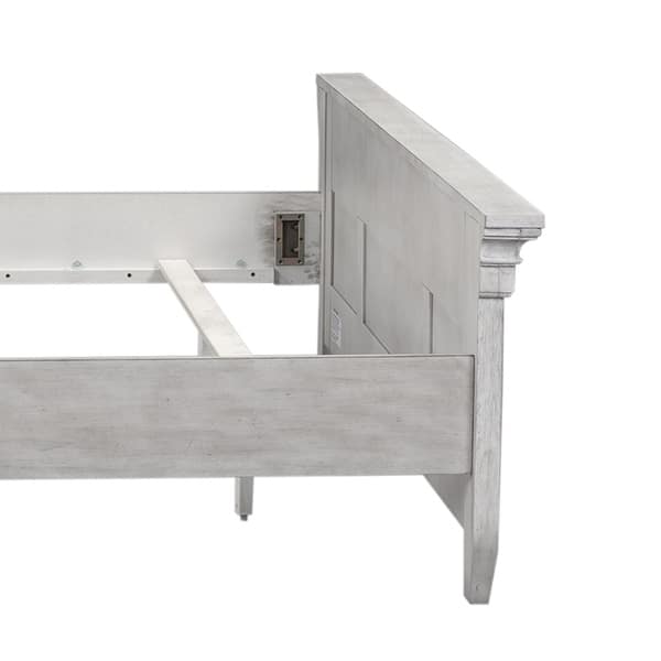 Heartland Antique White Tobacco King Opt California Panel Bed - Bed Bath &  Beyond
