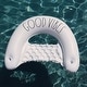 preview thumbnail 5 of 3, Rae Dunn: Good Vibes Chair Lounger -55"x36" Water & Pool Inflatable, CocoNut Float, Drifter & Relaxation Chair, Ages 8+ - Multi