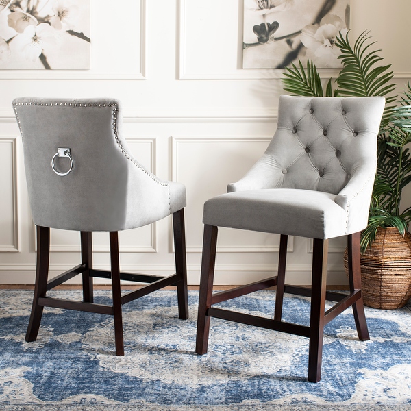 Wingback clearance counter stool