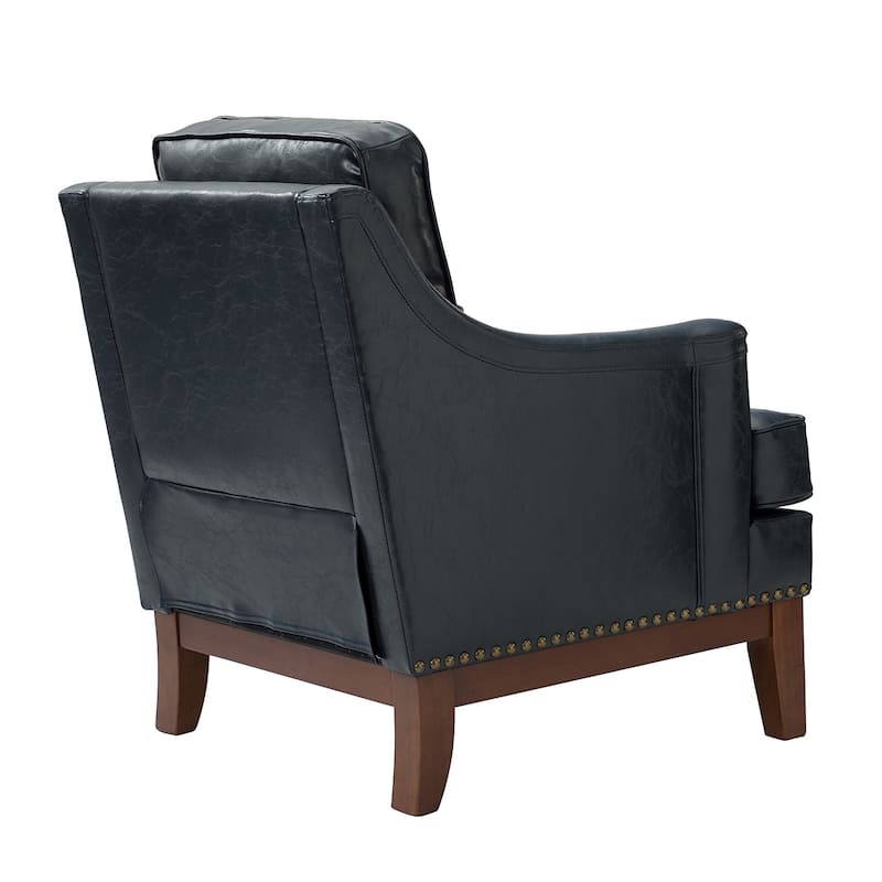 Etienne Comfy Living Room Armchair with Apron Design by HULALA HOME