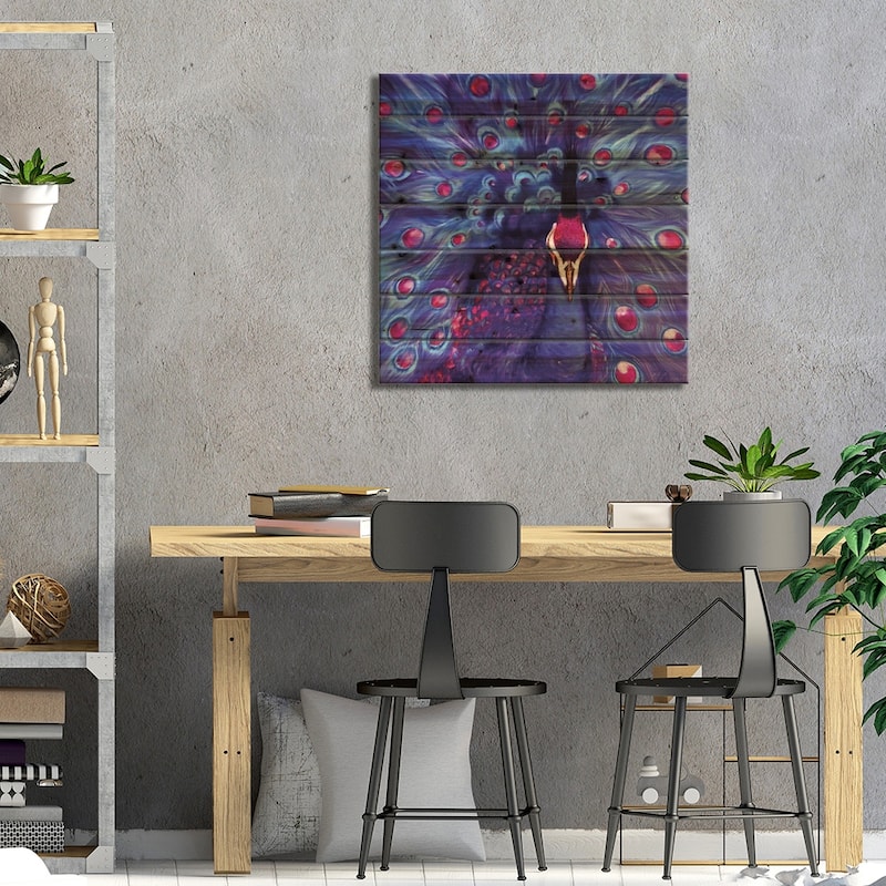 Your Majesty Print On Wood by Marina Skromova - Multi-Color