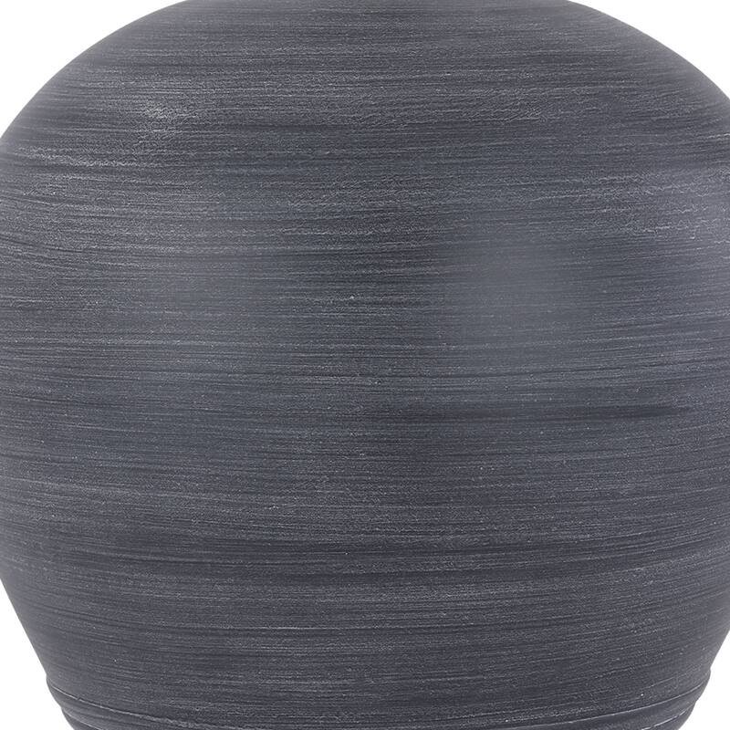 2 Pack Global Ceramic Accent Table Lamp with Linen Shade