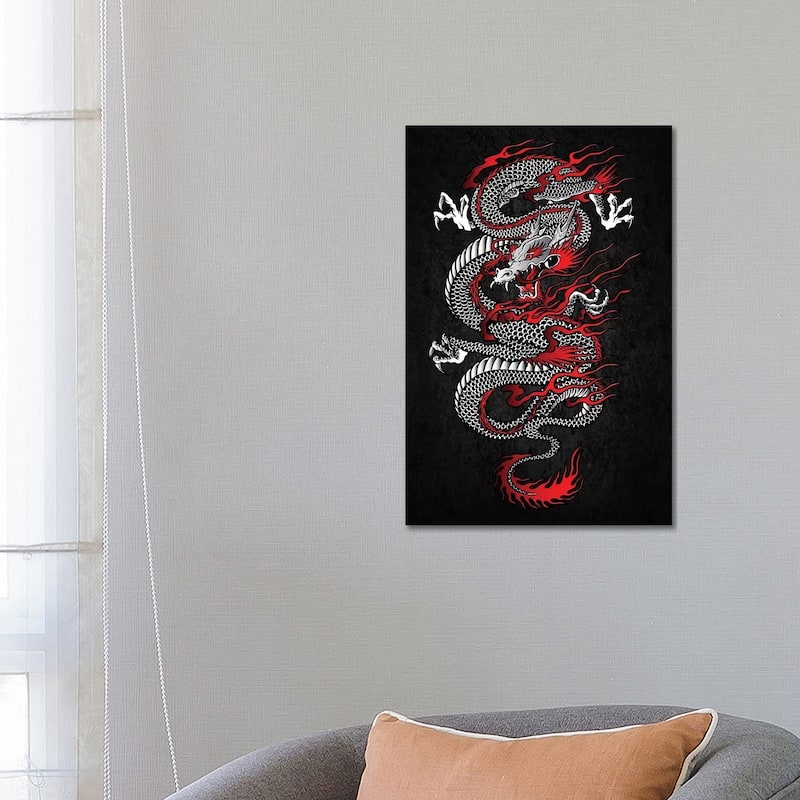 iCanvas "Asian Dragon" by Cornel Vlad Canvas Print - 26x18x1.5