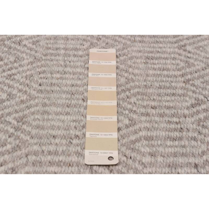Nevada Beige, Taupe Kilim 5'1" x 7'5" - 5'1 x 7'5