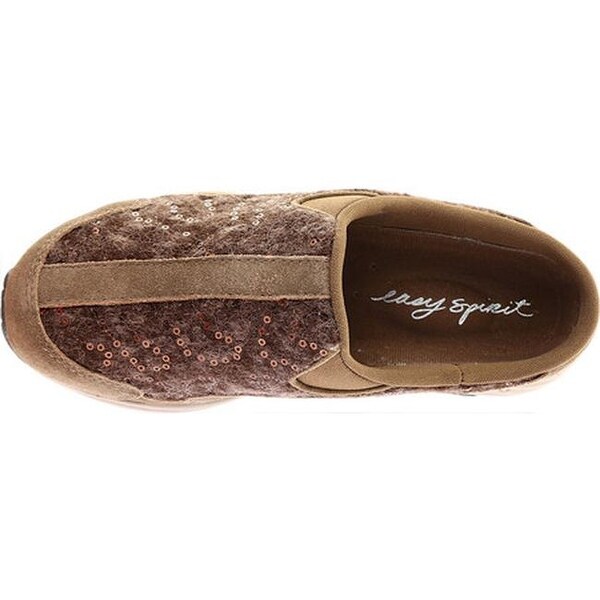easy spirit traveltime silver sparkle