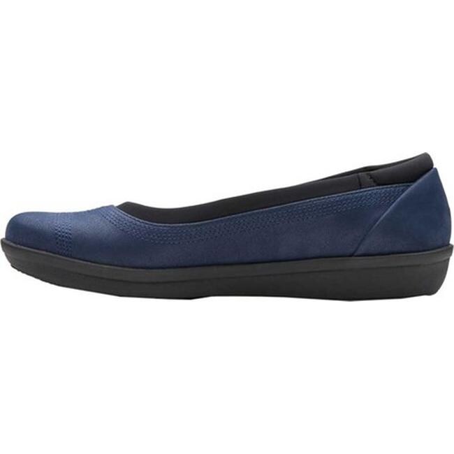 clarks ayla low navy