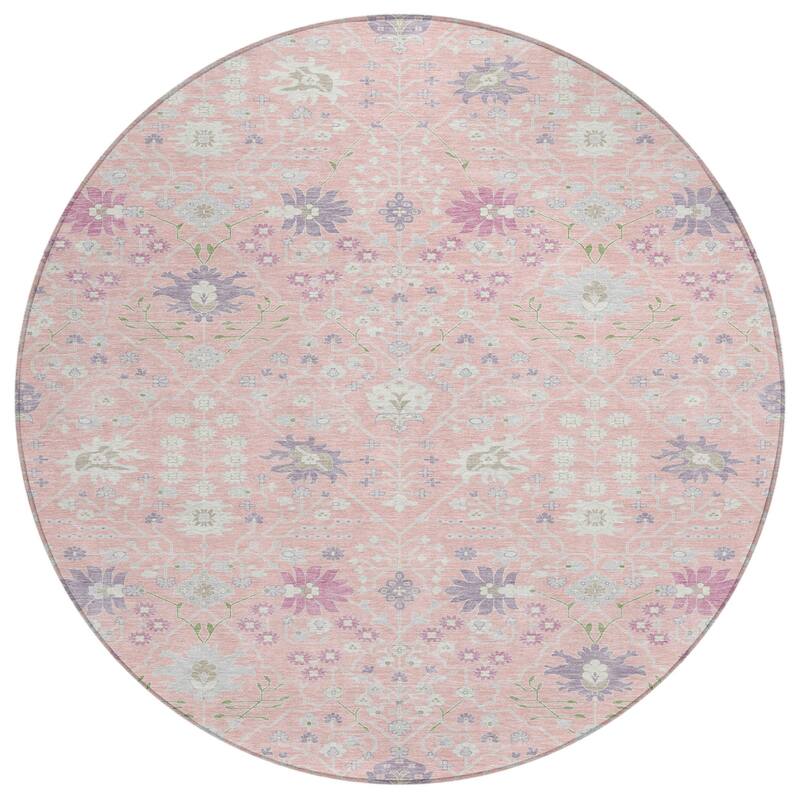 HomeRoots Oriental Traditional Rectangle Outdoor Rug