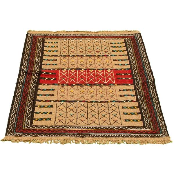 Ottoman Natura Bordered Brown Kilim 3'9 x 5'11 321451 Bedroom eCarpet Gallery Area Rug for Living Room Hand-Knotted Wool Rug Ottoman Natura Bordered Brown Kilim 3'9 x 5'11 321451 Bedroom eCarpet Gallery Area Rug for Living Room Hand-Knotted Wool Rug