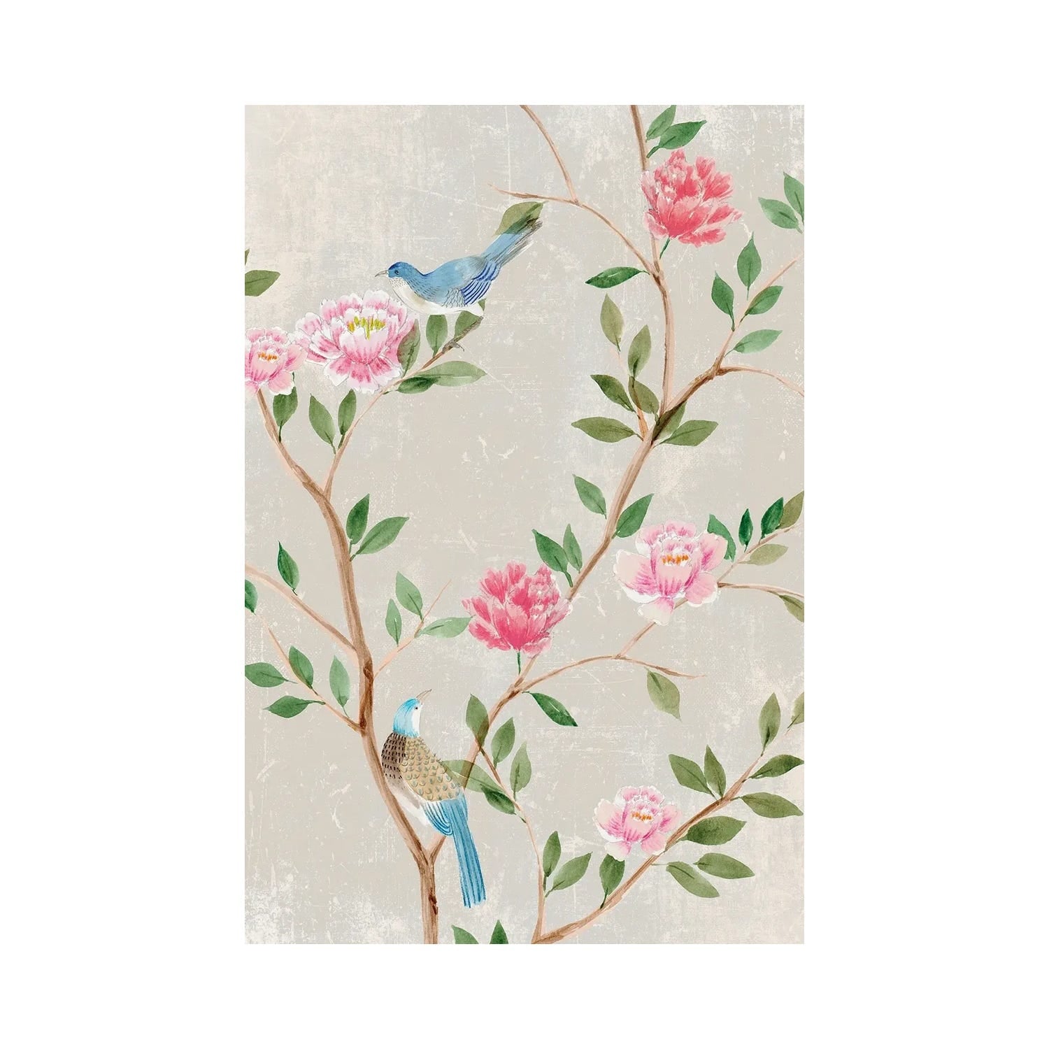 "Bird Garden I" by Aria K Canvas Print