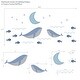 preview thumbnail 2 of 2, Lambs & Ivy Bubbles & Squirt Aquatic Under Sea Whale/Fish Wall Decals/Stickers