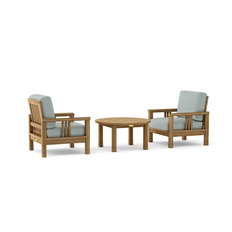 SouthBay Deep Seating 3-Pieces Conversation Set A