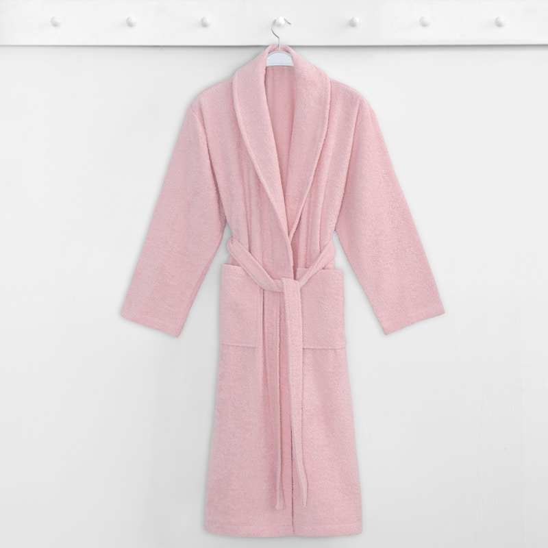 Authentic Hotel Spa Unisex Turkish Cotton Terry Cloth Bath Robe