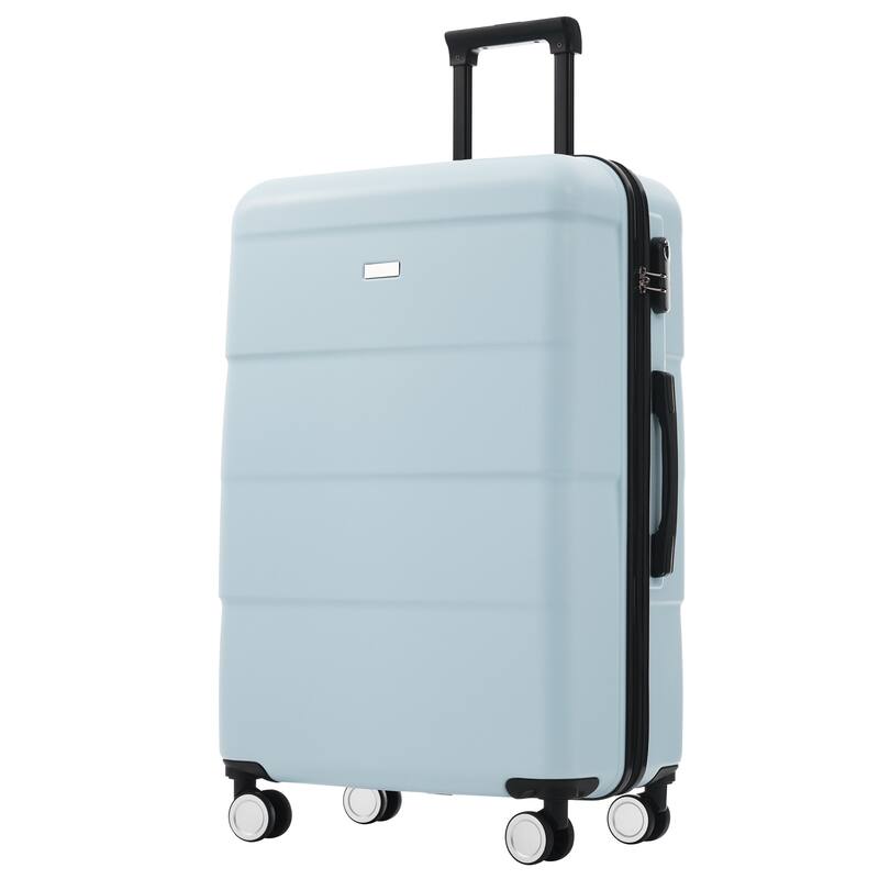 Hardshell Luggage Sets 6 Piece with 2 Bags,Carry on Suitcase with Handle Password Lock Double Spinner Wheels