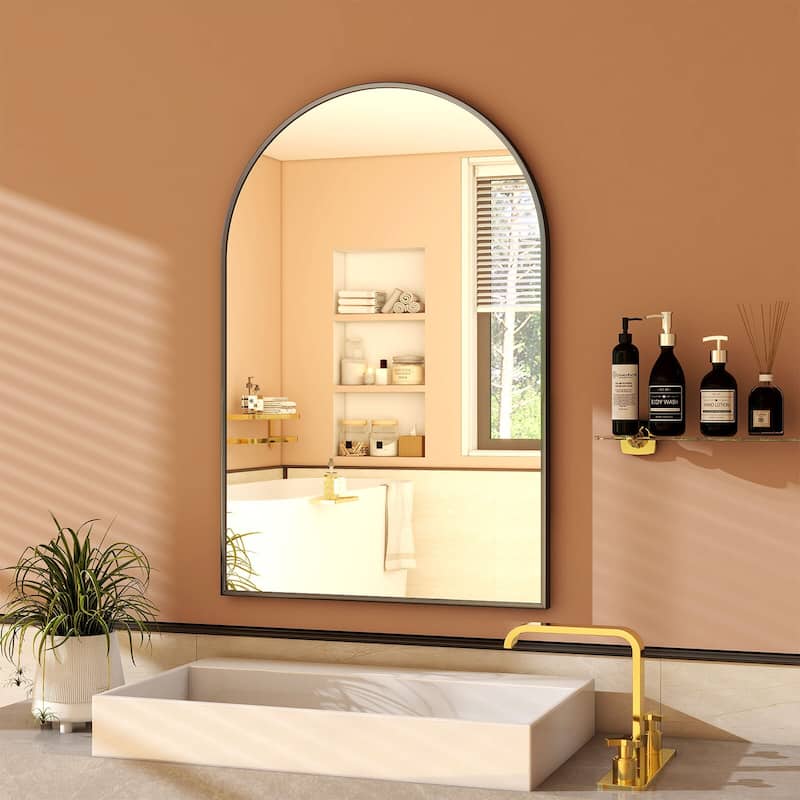 YVANLA Arch Bathroom Wall Mounted Vanity Mirror