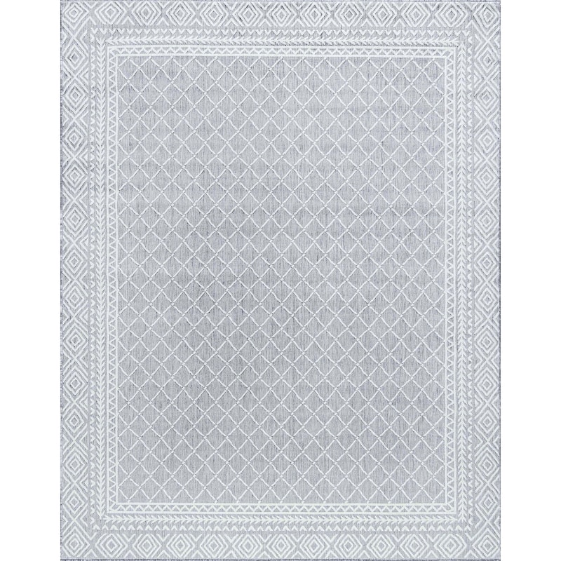 Exo Coastal Diamond Indoor/Outdoor Area Rug