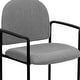 preview thumbnail 39 of 43, Comfort Stackable Steel Side Reception Chair with Arms