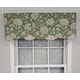 preview thumbnail 3 of 4, RLF Home Design Basanti Petticoat Window Valance Green