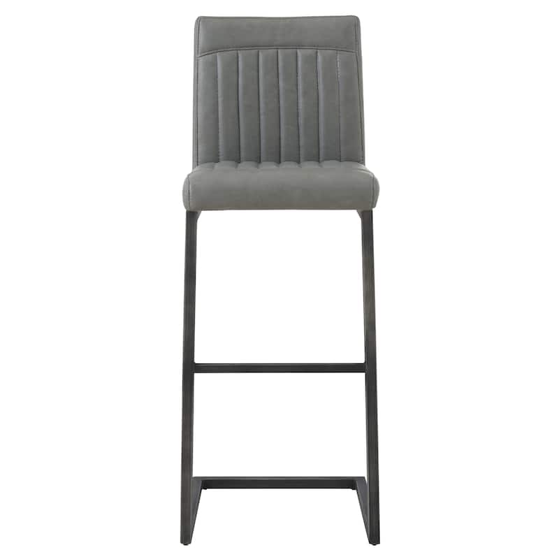 NPD Furniture Ronan Faux Leather Bar Stool (Set of 2)
