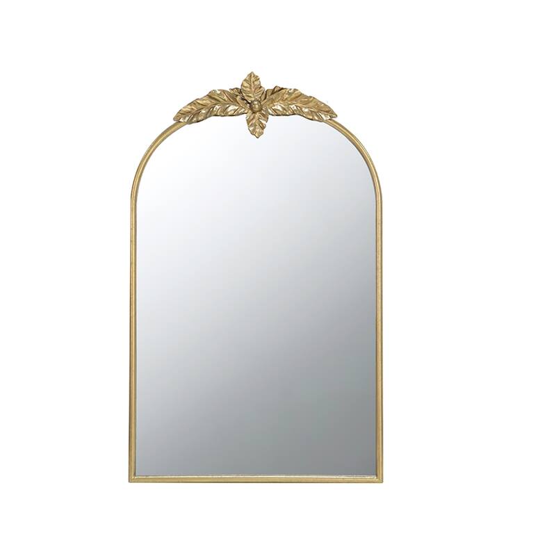 Wall Mirror with Gold Metal Frame