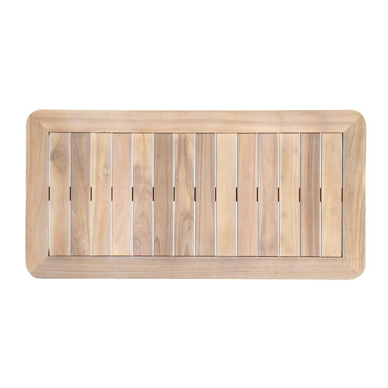 Christopher Knight Home - Hartford 4-Piece Outdoor Acacia Wood Patio Seating Set with Wicker Back and Cushions