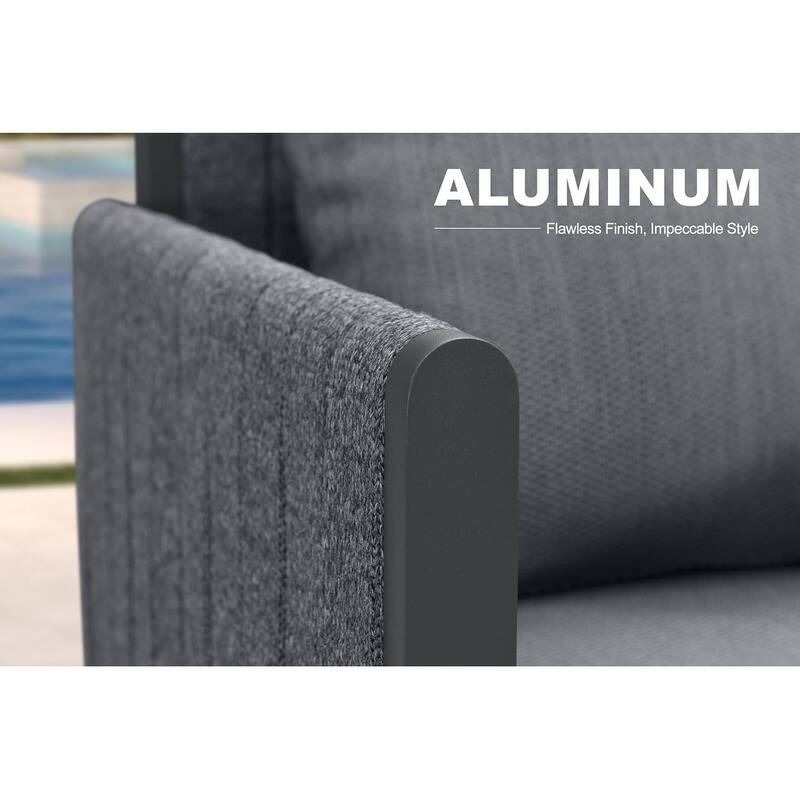 PURPLE LEAF Bar Stool Set of 2 Outdoor Rattan Bar Chair with Back Metal Bar Height Stool Wicker Barstool Dark Grey