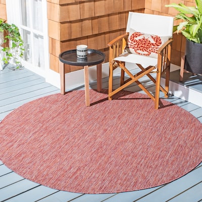 SAFAVIEH Courtyard Dimitroula Indoor /Outdoor Waterproof Patio Backyard Rug