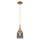 Option Brushed Brass / Light Smoke Shade