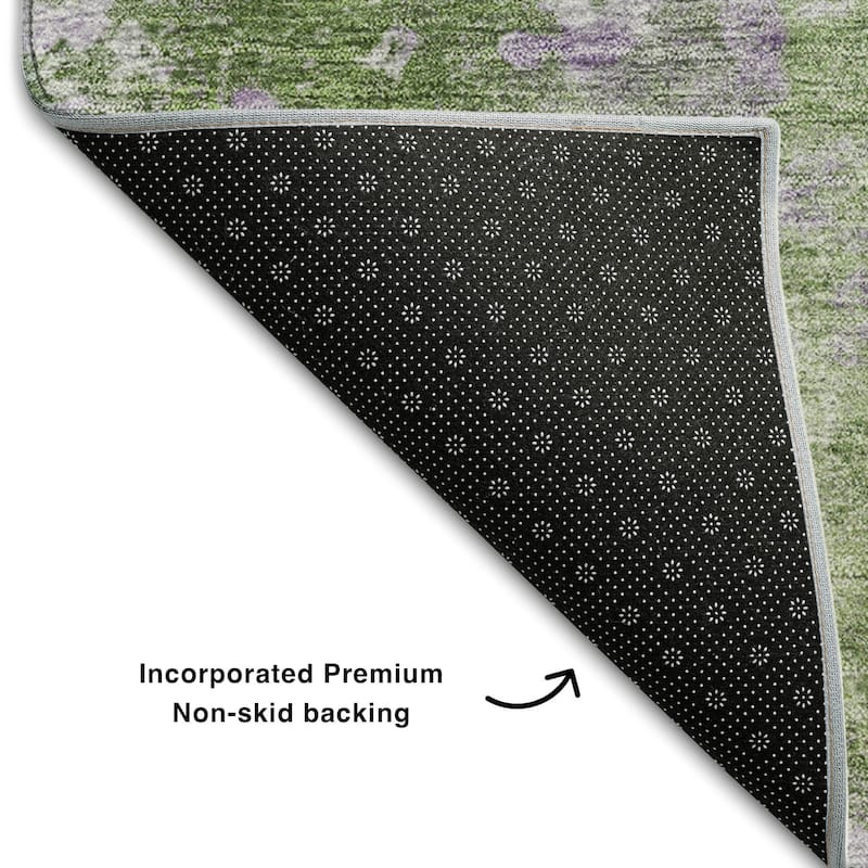 Premium Washable Super Soft Abstract Contemporary Mayfield Rug