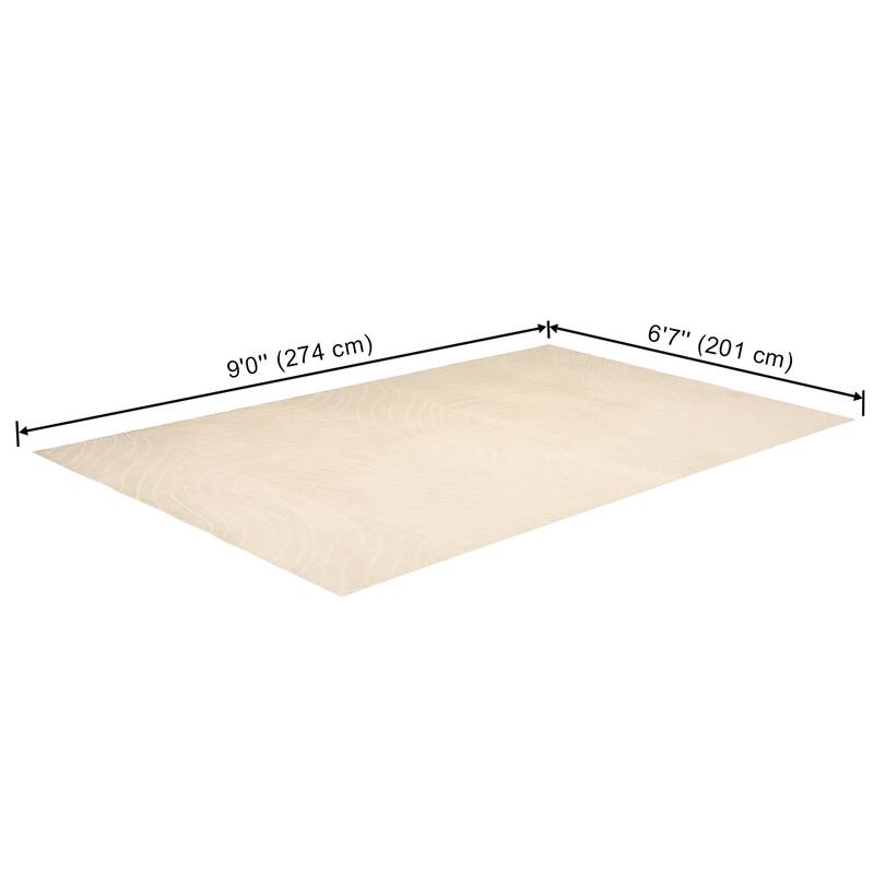 ECARPETGALLERY Somos Modern Machine Washable Area Rug