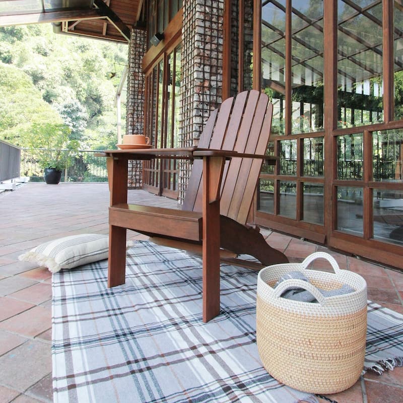 Cambridge Casual Austin Outdoor Adirondack Chair - Natural