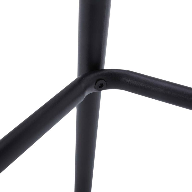 Charlotte Counter Height Swivel Barstool with Metal Legs Set