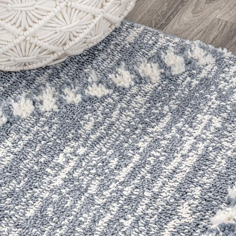 JONATHAN Y Astrid Tropical Leaves Area Rug