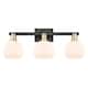 Option Black Antique Brass / Matte White