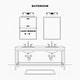 preview thumbnail 17 of 16, Iain Modern Black 3/4-Light Bathroom Vanity Lights Globe Seeded Glass Dimmable Wall Sconces