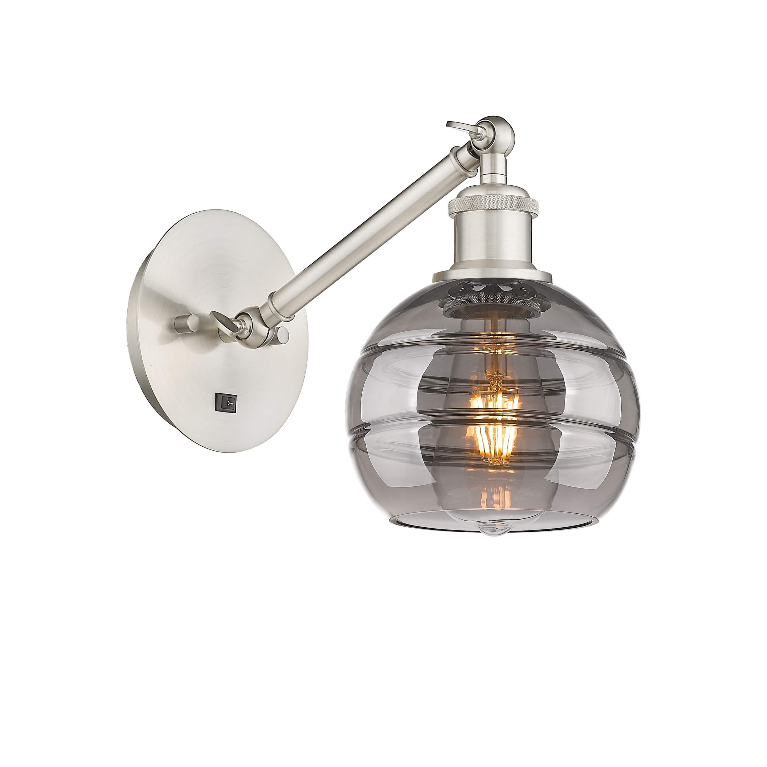 Option Light Smoke Shade / Brushed Satin Nickel
