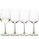 Mikasa Gianna Ombre Sage 15.25OZ White Wine Glass,Set of 4 - Bed Bath ...