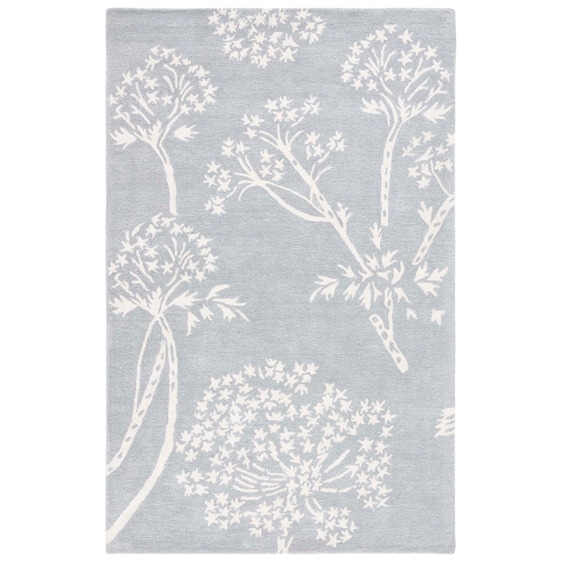 SAFAVIEH Handmade Bella Enriketa Modern Floral Wool Rug