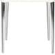 preview thumbnail 15 of 14, SAFAVIEH Baltic Metal Dining Chair Set of 2, Butter Cream, Modern - 22.5" x 17.8" x 34.8"