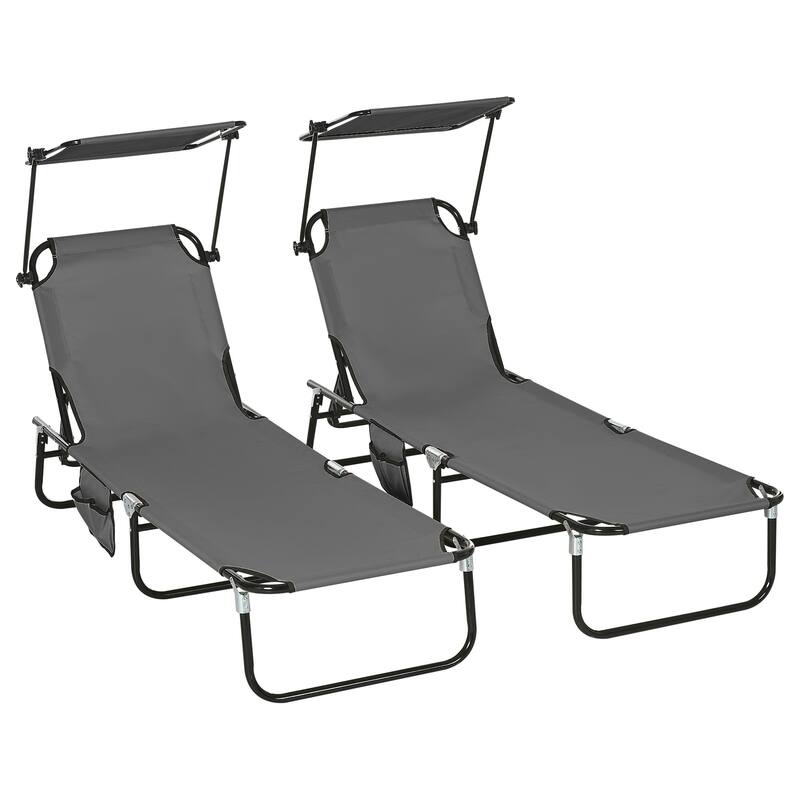 Folding Chaise Lounge Pool Chairs
