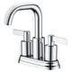 preview thumbnail 12 of 31, Ultra Faucets Kree Collection Two-Handle 4" Centerset Lavatory Faucet Polished Chrome UF46700