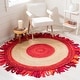 preview thumbnail 4 of 53, SAFAVIEH Handmade Cape Cod Elberta Jute Rug with Fringe
