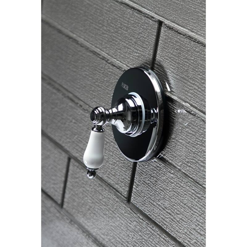 Kingston Brass Single-Handle Three-Way Diverter Valve with Trim Kit