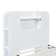 preview thumbnail 26 of 28, Twin Size Platform Bed Frame with LED Headboard, 2 Drawers, and 6 Storage Shelves, Solid & Silent Construction, Oak Finish
