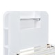 preview thumbnail 21 of 20, Twin Size Storage Platform Bed Frame with with 2 Drawers and Light Strip Design in Headboard