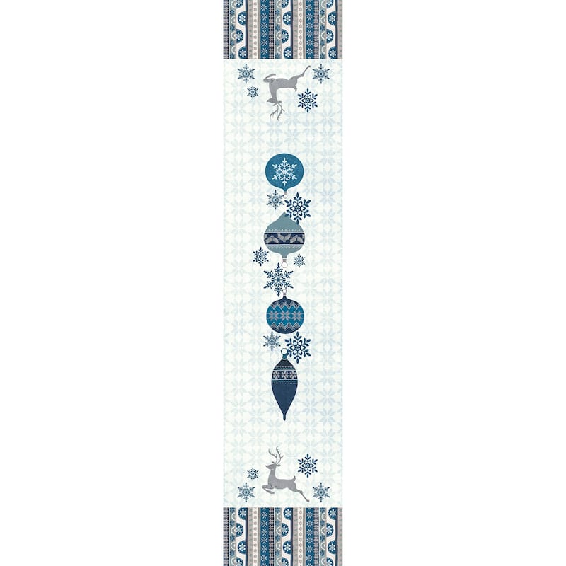 Reindeer Winter Table Runner - 13" x 72"